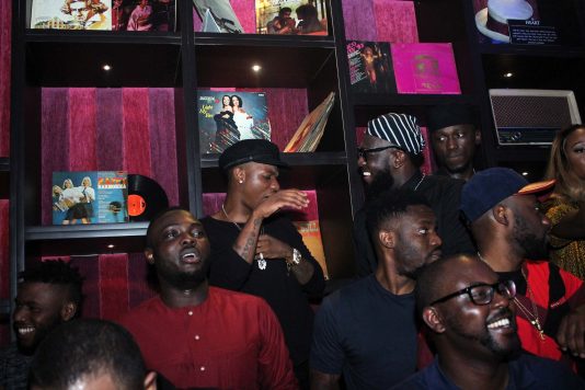 Wizkid was in town for Jidenna... and Timaya