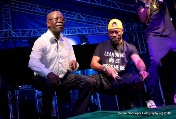 Oshiomhole 'bends down low'