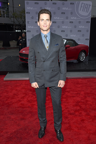 LOS ANGELES, CA - NOVEMBER 20: Actor Matt Bomer attends the 2016 American Music Awards Red Carpet Arrivals sponsored by FIAT 124 Spider at Microsoft Theater on November 20, 2016 in Los Angeles, California. (Photo by Michael Kovac/AMA2016/Getty Images for FIAT)