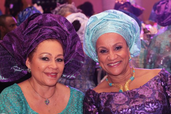 From left: Chief (Mrs) Esther Benson and Mrs. Yetunde Abraham.