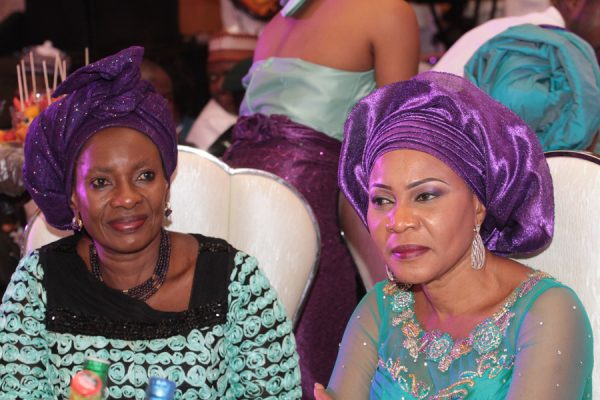 Former Deputy Governor of Plateau State, Dame Pauline Tallen (left) and Ambassador Nonye Rajis-Okpara.