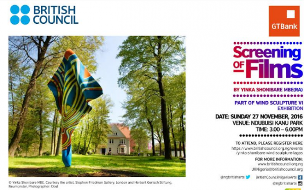 British Council to unveil Yinka Shonibare's wind sculpture in Lagos | TheCable Lifestyle