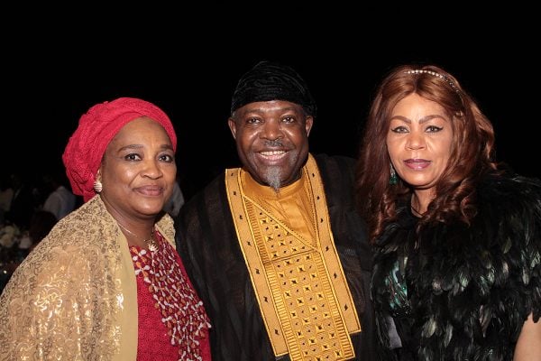 From left: Hajia Dadi Musawa, Atunwase of Lagos, Mike Inegbesi and wife, Mary.