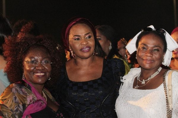 From left: Tessa Egbe-Ikimi, Hajia Bola Shagaya and Erelu Abiola Dosunmu.