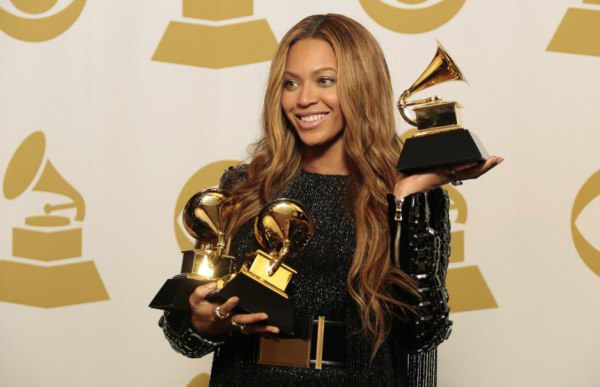 Beyonce was nominated for nine Grammy awards