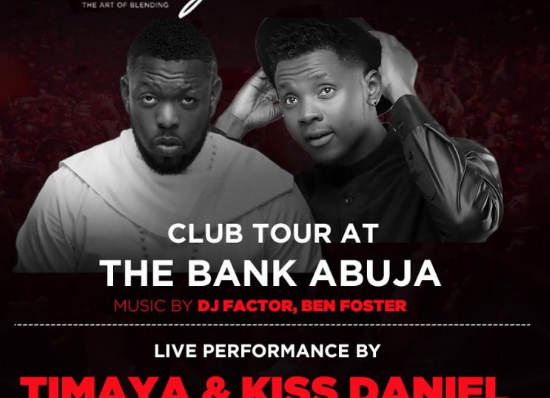 Timaya, Kiss Daniel to 'rock The Bank' in Abuja - TheCable