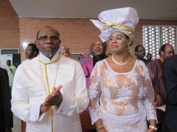 Pastor Ayo Orisajafor, former CAN President and his wife