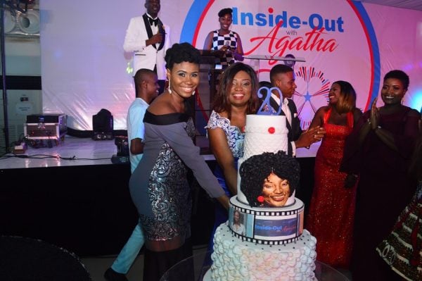 Sandra Eze, new host of The Inside Out Show and Agatha Amata