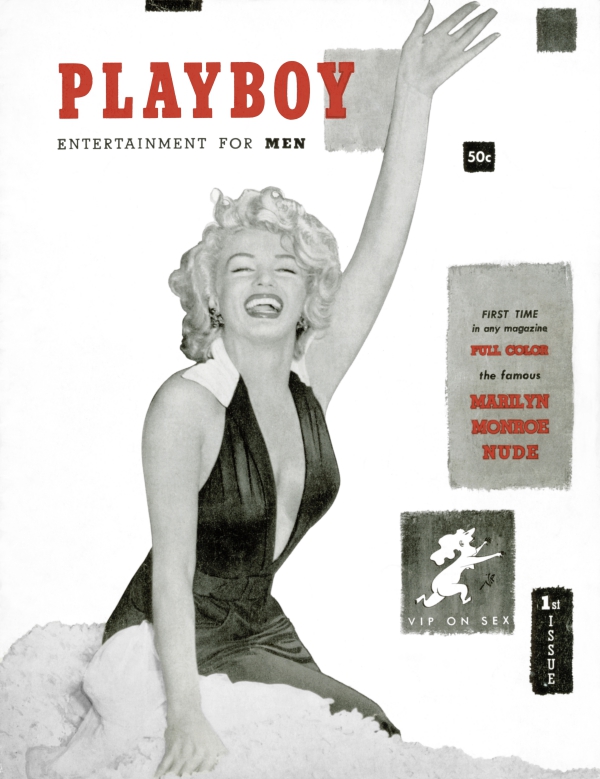 hughhef1953 Dec Cover_Marilyn Monroe