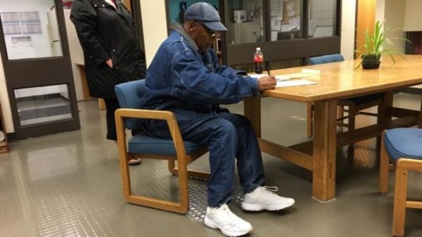 OJ Simpson just released on parole