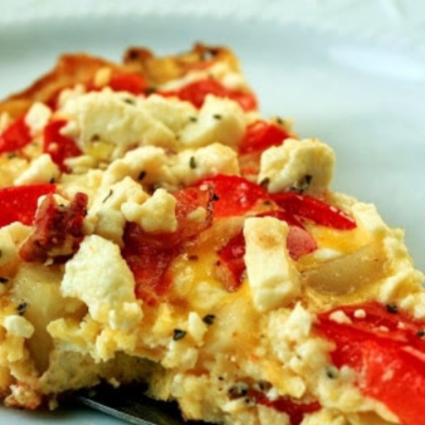Red Pepper & Cheese Frittata