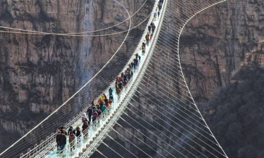 World's longest glass bridge | TheCable.ng