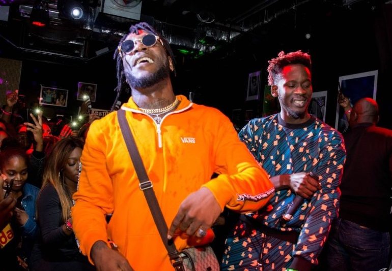 Burna Boy, mr Eazi and Teni are nominated for BET Awards 2019