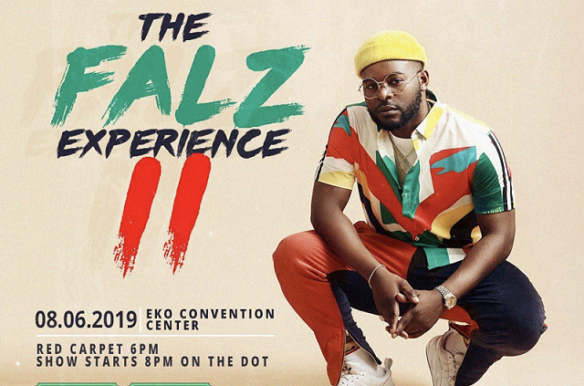 Falz announces date for second edition of ‘The Falz Experience’