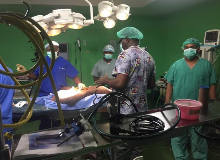 JUTH undertakes first brain surgery using drilling machine