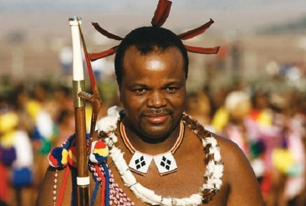 King Mswati of Swaziland
