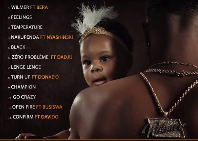 Patoranking shares 12-song tracklist for upcoming album “Wilmer”