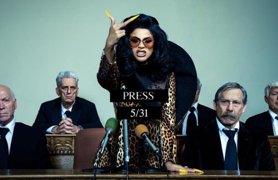 WATCH: Cardi B goes to jail in 'Press' visuals