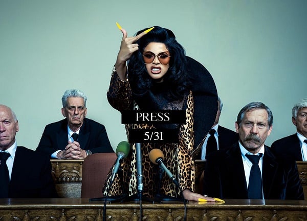 WATCH: Cardi B goes to jail in 'Press' visuals