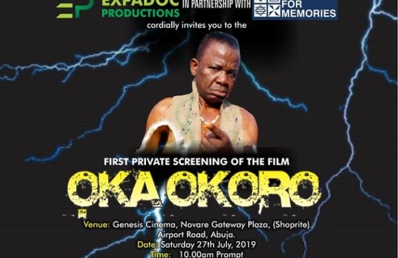 WATCH: 'Oka Okoro', Nollywood movie on Igbo folklore, premiers in Abuja