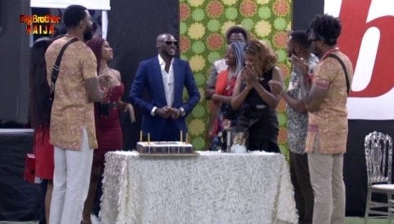 Tuface celebrates 44th birthday with BBNaija housemates