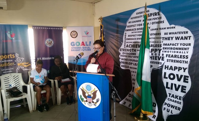 US launches female football programme to tackle sex trafficking in Nigeria