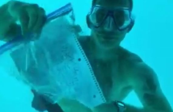 Man drowns while proposing to his girlfriend underwater