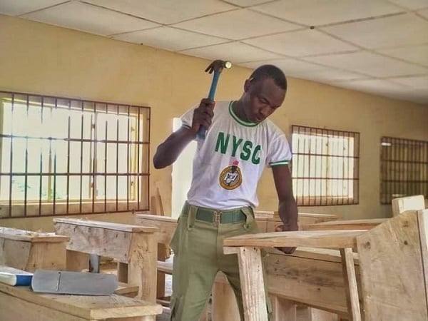 INTERVIEW: Meet Teru, corps member who voluntarily furnished two local C'Rivers schools