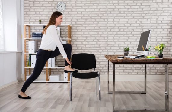 Five ways to stay healthy while working at a desk
