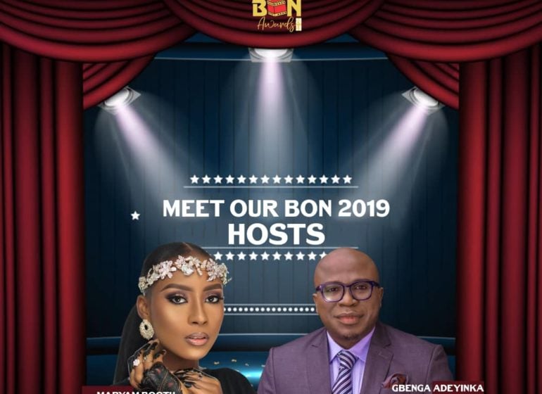 Maryam Booth to join Gbenga Adeyinka as 2019 BON host