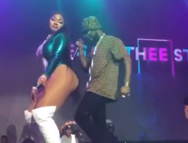 'He respects Chioma' -- reactions as Davido avoids rocking Megan Thee Stallion's backside on stage