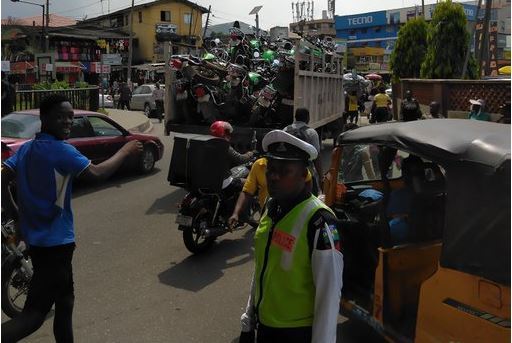 Outrage as Twitter user shares photo of impounded Opay bikes