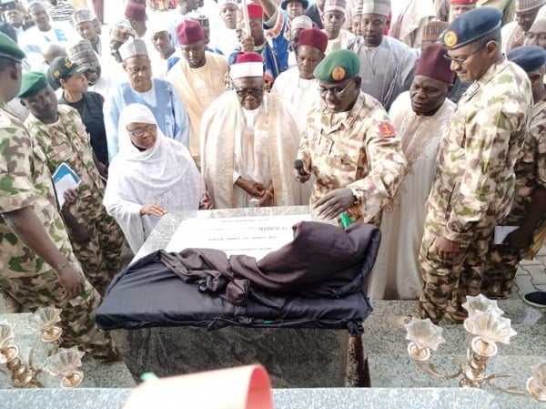 Buratai inaugurates science faculty complex for Nigerian Army University