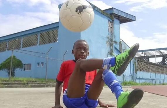 SPOTLIGHT: Meet Eche, 11-year-old Nigerian football freestyler who set Guinness World Record