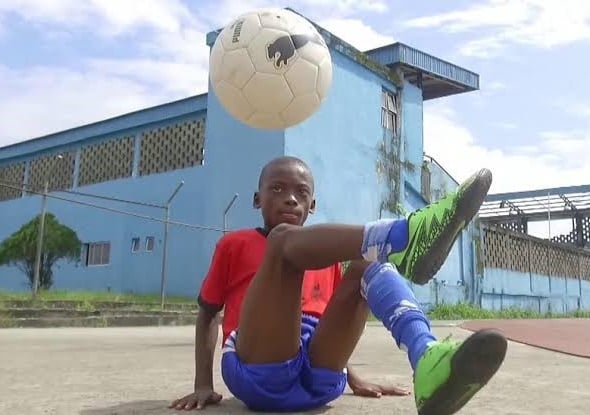 SPOTLIGHT: Meet Eche, 11-year-old Nigerian football freestyler who set Guinness World Record