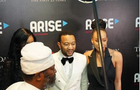 John Legend thrills fans at Thisday's 25th anniversary