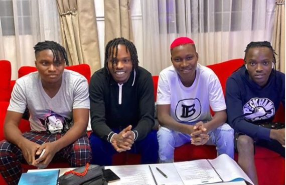 Naira Marley signs four artistes to his new label 'Marlian Records'