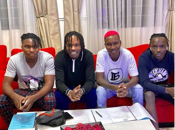 Naira Marley signs four artistes to his new label 'Marlian Records'