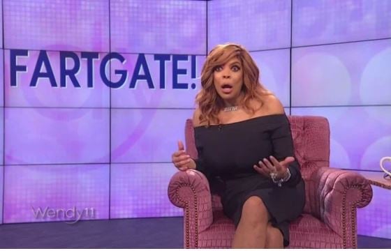 Wendy Williams denies farting live on air