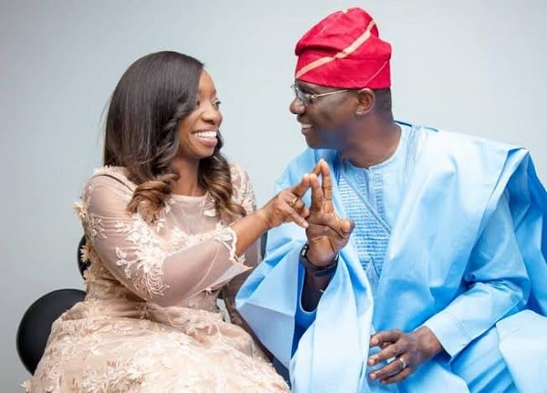 Sanwo-Olu celebrates wife on 53rd birthday