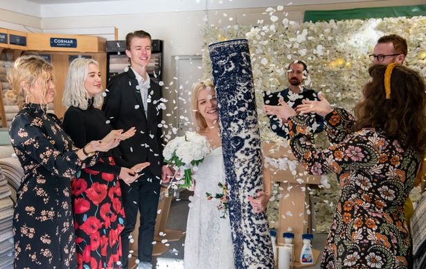 EXTRA: How single mum married rug in bizarre wedding ceremony