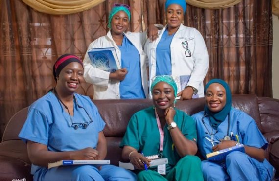 PHOTO: Meet the Alius, five Nigerian sisters who all became doctors