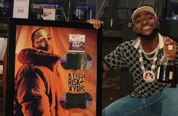 Davido hits platinum with 'A Good Time' album
