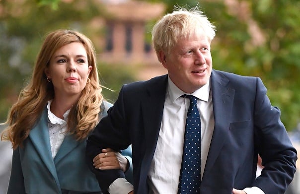 Boris Johnson welcomes baby boy with girlfriend