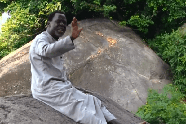 WATCH: TB Joshua visits prayer mountain over COVID-19