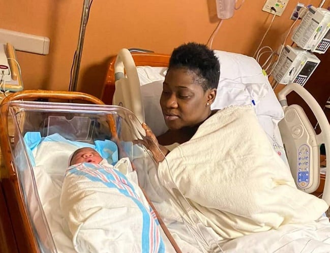 'The wait is finally over' -- Mercy Johnson, husband welcome fourth child