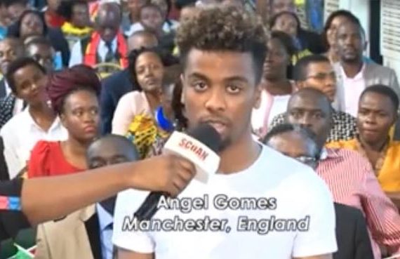 TRENDING VIDEO: How Man United's Angel Gomes visited TB Joshua for healing