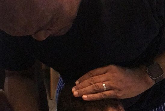 VIDEO: COVID-19 turns Tony Elumelu to son's barber