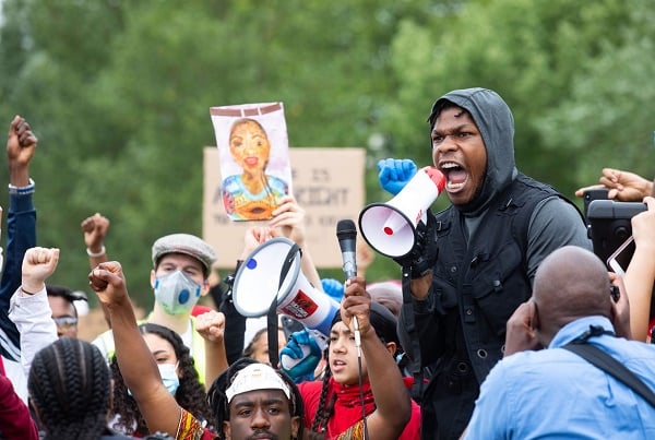 ‘Black lives have always mattered’ — John Boyega delivers rousing protest speech