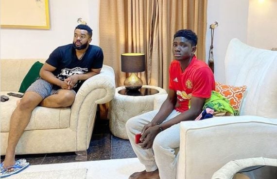 Williams Uchemba adopts 18-year-old carpentry apprentice as son